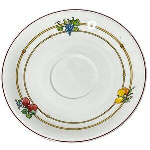 Villeroy & Boch Mon Jardin Fruit Design Saucer Plate Underplate 5 7/8"